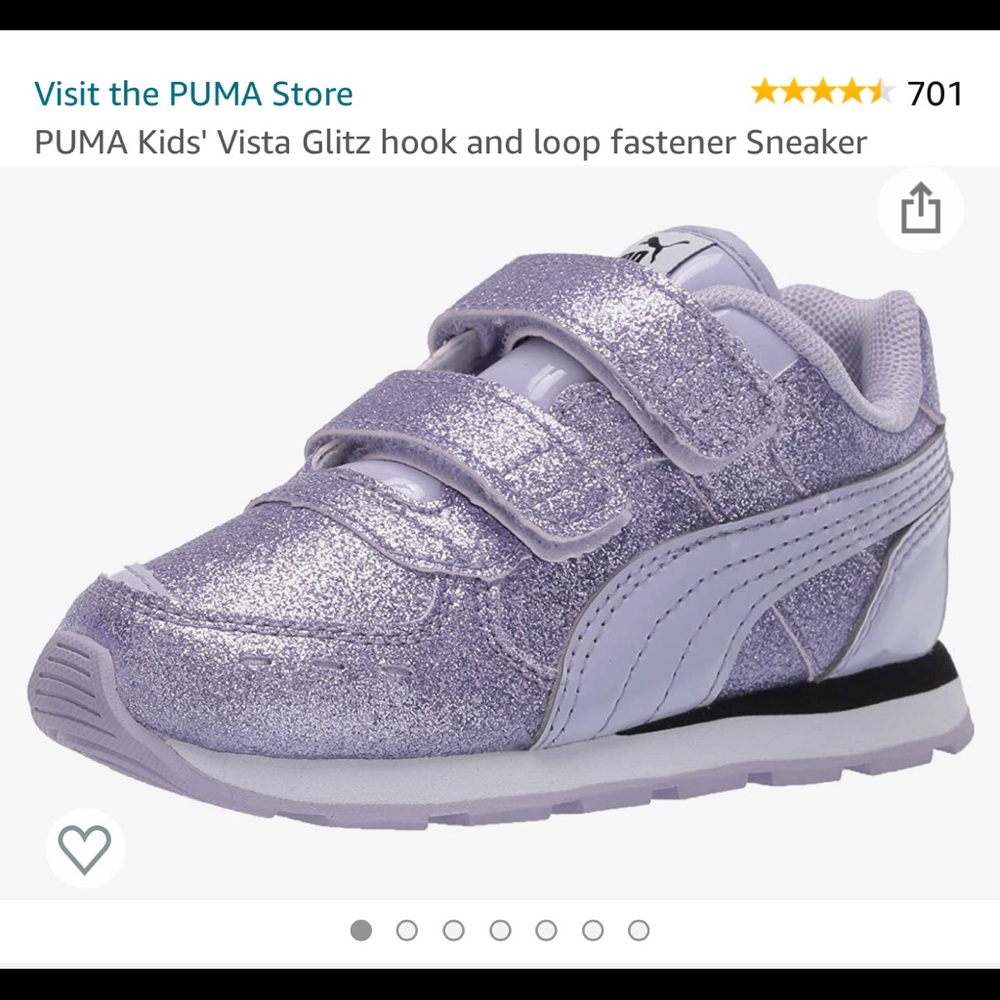 Puma glitch shoes (girls size 12)